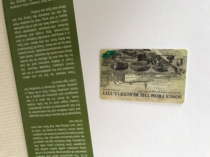 Songs from The Beautiful City - The Cork Urban Ballads - Collected , Edited, and Annotated and signed by by Jimmy Crowley