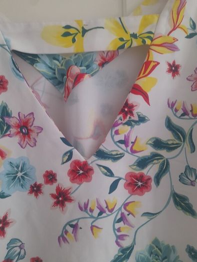 ladies M&S print top
