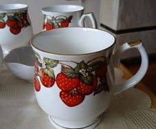 "Data" Fine Bone China Mugs