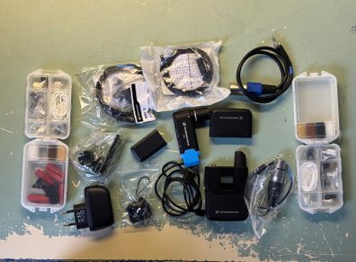 Sennheiser AVX Wireless Microphone Kit With Two MKE 2 Mics