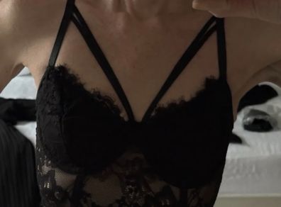 Lace Crop Tope size XS