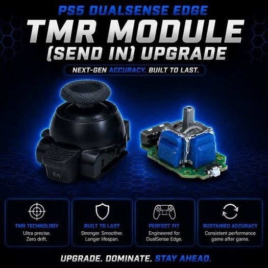 DualSense Edge - PlayStation 5 Pro Controller - TMR Joystick Module Upgrade