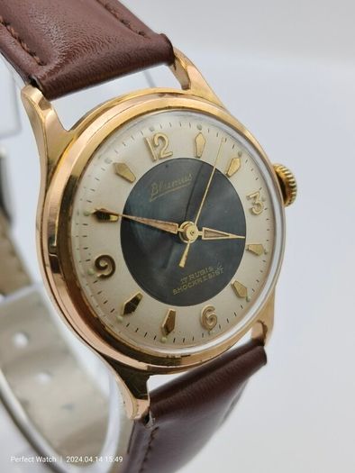 Blumus vintage military Watch