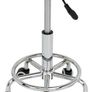 Ergonomic Rolling Work Stool Adjustable Seat Image 5