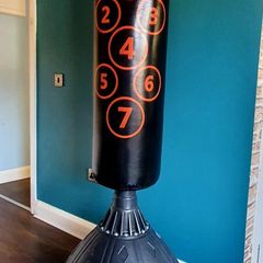 freestanding punch kick bag designed for boxing and martial arts training