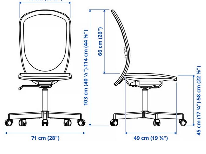 Office Chair - IKEA FLINTAN Office chair, black