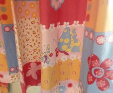 PRICE DROP Pair of custom made childrens curtains in perfect condition