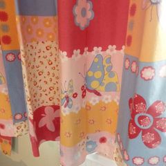 PRICE DROP Pair of custom made childrens curtains in perfect condition