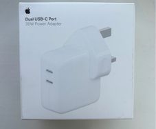 New-Sealed Genuine Apple Dual USB-C Port 35W Power Adapter A2676 MW2K3B/A
