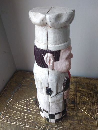 Old wine bottle holder