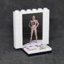 LEGO Rare The Art Of The Brick By Nathan Sawaya Lego Printed Museum Exhibit Limited Edition Promo Man With A Heart Heart Man From The Art Of The Brick Museum Exhibit Limited Edition Promo Lego Printed Exclusive From The Art Of The Brick Expo In Ottawa Du Image 3