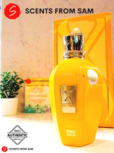 Xerjoff Erba Gold | Niche Fragrance Sample | Authentic Perfume
