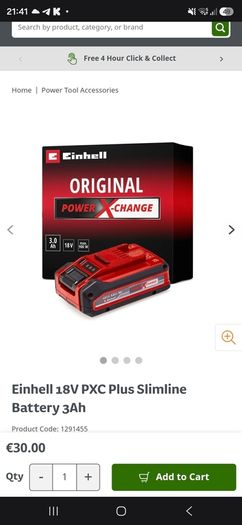Einhell Cordless Impact Driver Tool Set