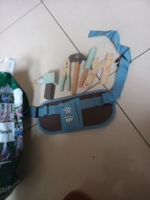 Little Tower Toy Tool Belt & Wooden.Tools.  New - No Box.