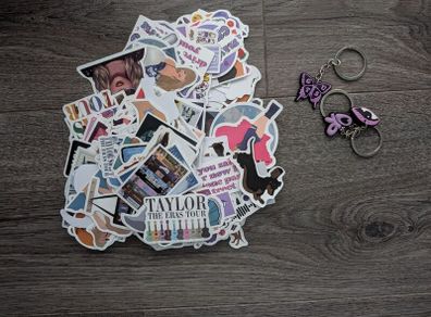 Taylor Swift and Olivia Rodrigo Stickers