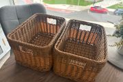 Wedding accessory baskets