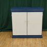 Navy & Cream Cottage Cupboard Image 2