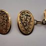Vintage 9 ct gold cufflinks Image 3
