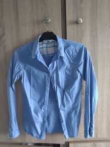 Sinsay blue shirt size fits Xs s