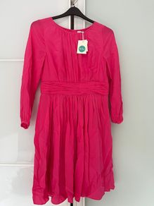 Boden pink fuchsia dress, size 12R, NEW