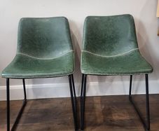 Leatherette Chairs x2