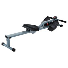 Rowing Machine W/ Monitor-Grey/Black