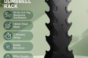 Dumbbell Rack Heavy Duty Steel, 3-Tier/ 5-Tier/ 6-Tier Weights Storage Dumbbell Stand, Dumbbell Tree Stand Weights Holder for Home Gym