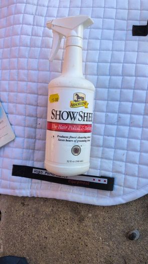 show sheen for equine coats
