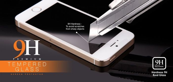 9H Tempered Glass Screen Protector for iPhone 5/5S/5C