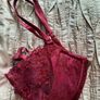 36DD Ann Summers Burgundy Bra Image 4