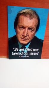 Charles Haughey Irish Memorabilia Poster Ireland