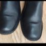 Clarks Originals Black Pebbled Leather Tall Knee High Boots  UK 6 / EU 39 Image 3