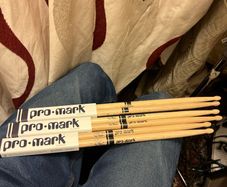 Neil peart promark 747 oak drum sticks  (3x)