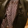 sleaveless leather jacket Image 2
