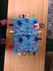 baby tag blanket - brand new