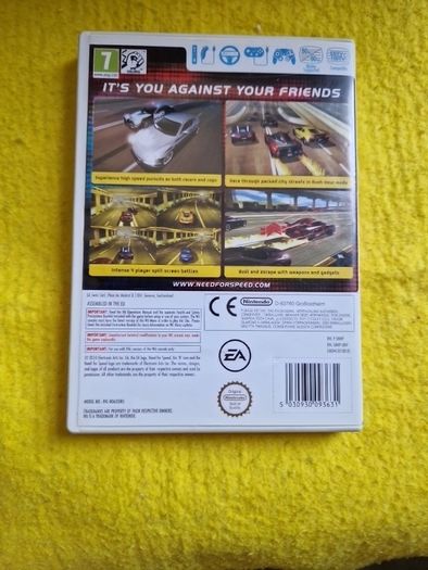 Need for speed Hot pursuit Nintendo wii Games Original