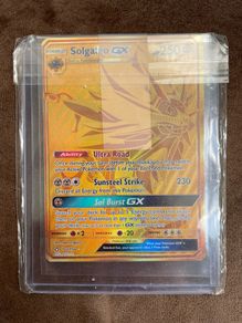 Pokemon Solgaleo GX, 173/156, SM Ultra Prism Set, Ultra Rare Holo Card