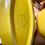 Y2K Martha Stewart Ceramic Lemon Storage Jar and Rare Vintage Macys Italian Serving Plate Image 6