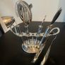 Premium Stainless Steel Cocktail Set, Hip Flasks, Decanter Image 2