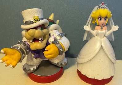 Super Mario Odyssey Wedding Bowser & Princess Peach