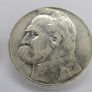 Poland 2 , 5 , 10 zlotych Pilsudski silver coins Image 4