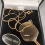 Vintage rolled gold necklace Image 2