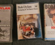 3 Bob Dylan cassette tapes