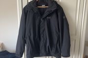 Jack Wolfskin Men's Black Outdoor Jacket Size M