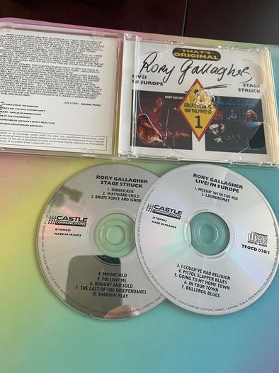 Rory Gallagher - Live! In Europe / Stage Struck