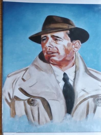 New Humphery Borgart Portrait Card, 21 cm x 15 cm