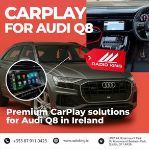 Apple CarPlay Box Upgrade for Audi Q8 | Installation in Dublin