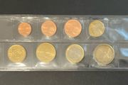 2002 Ireland Complete uncirculated coin set in protective plastic holder