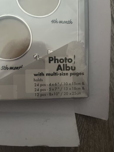 baby photo album
