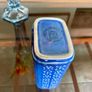 Vintage Rare Celtic Connemara Cobalt Blue Post Vase or Pen Toothbrush Holder Image 8